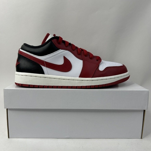 Nike Shoes Air Jordan 1 Retro Low “Reverse Black Toe/Bred” 2024 - Picture 4 of 8